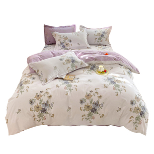 纯棉被套1.5单件180x200x230cm全棉1米8x2米1.8被罩7x7可定做尺寸