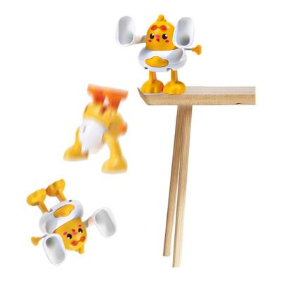 卡通黄鸡黄鸭翻跟头【现货秒发】