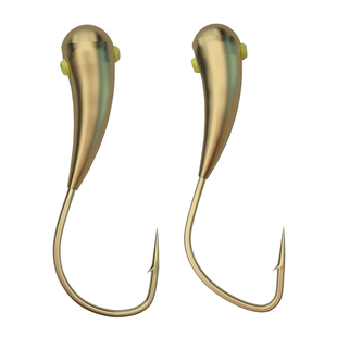 吉美朝天钩正品狼牙金海夕鱼钩斜穿孔传统草洞野钓鲫鱼专用钩冬钓