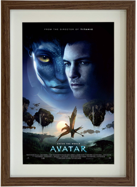 阿凡达电影海报相框挂画