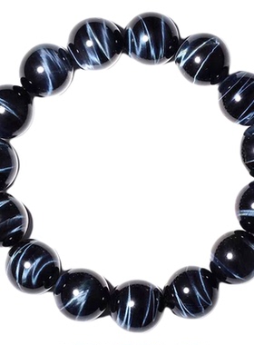 天然蓝虎眼石虎晴石手链无优化