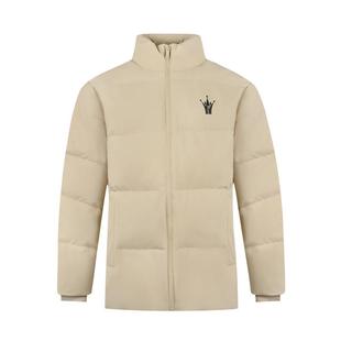 361约基奇羽绒服男2024冬季男款加厚保暖短款羽绒服立领宽松外套