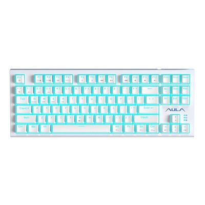 狼蛛87键无线三模机械键盘