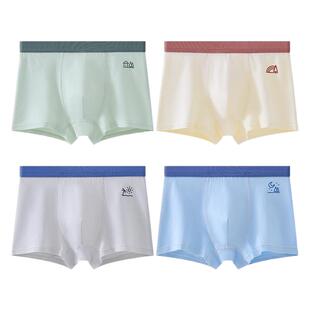 男童内裤发育期小学12岁初中生青少年纯棉a类男孩中大儿童四角裤