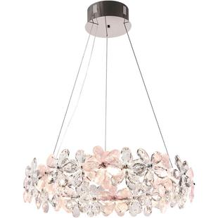 新款法式主卧室吊灯奶油风温馨浪漫婚房公主房间灯高级感水晶灯具