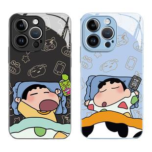 卡通蜡笔小新3D手机壳适用小米12/13/14pro可爱红米K50/60/70新款小米Civi可爱红米note12turbo情侣保护壳软