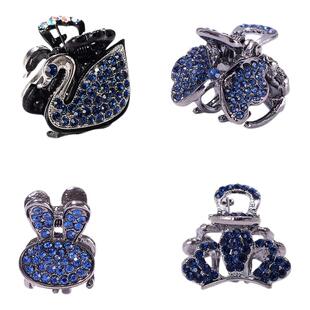 小发夹女小巧精致刘海夹前额头发夹子后脑勺小号抓夹头顶发卡头饰