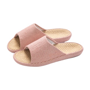 情侣亚麻拖鞋男款家居拖鞋室内家用四季防滑日式棉麻厚底静音女款
