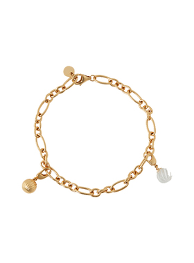 neverfar铜镀18K金天然水晶