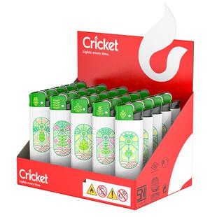 进口草蜢cricket正品种子一次性滑轮砂轮式打火机广告定制做印字