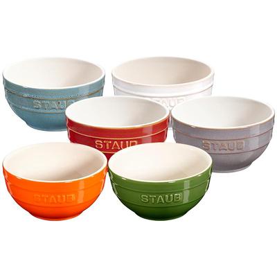 staub珐宝陶瓷碗6色多彩