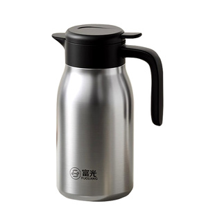 富光保温壶316L不锈钢大容量2000ml家用热水壶长效保温办公桌面壶