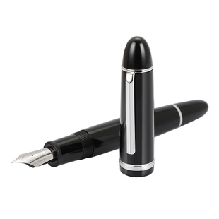 金豪钢笔X159高档成人商务办公螺旋笔帽大班男生礼物学生专用男士练字美工弯头硬笔书法弯尖重手感定制刻字