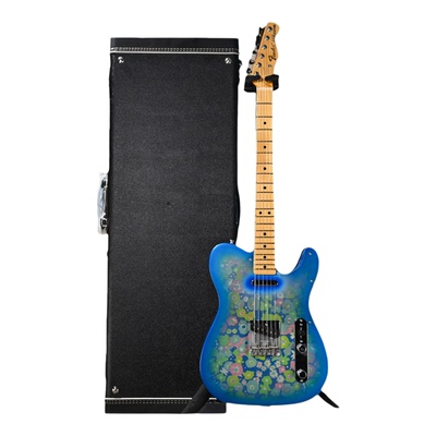 Fender芬达 Custom shop CS B1 VINT CUST 68 TELE蓝色花纹电吉他