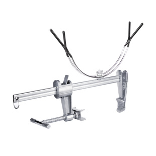 新款u型支架桥筏支架便携筏钓竿可调节筏钓金属支撑架支架钓鱼具