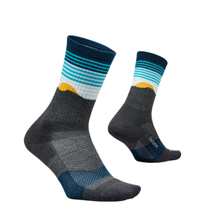 Feetures飞鹊越野跑步袜子男女款户外登山健身徒步袜马拉松跑步袜