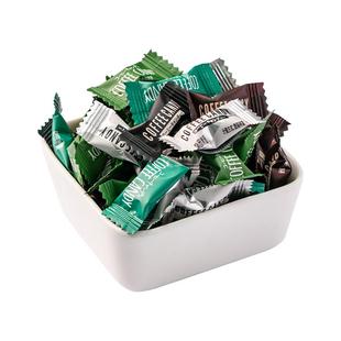 糖田米田咖啡糖盒装即食压片黑咖啡豆糖醇香网红糖礼物休闲零食