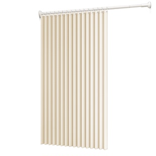 浴室折叠防水防霉干湿分离淋浴隔断浴帘卫生间洗澡遮挡门帘免打孔