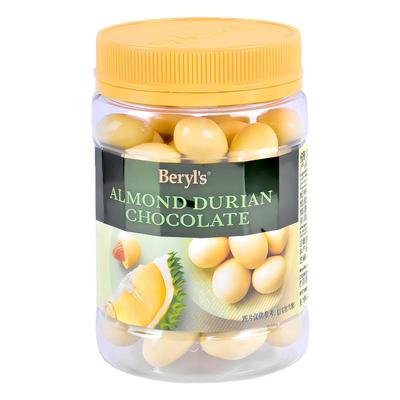 beryls扁桃仁夹心榴莲巧克力300g