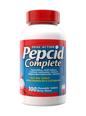 美国进口Pepcid减酸咀嚼片