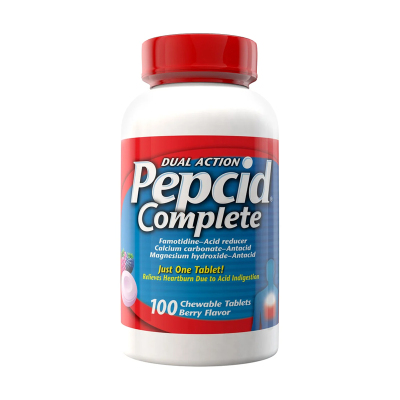 美国进口Pepcid减酸咀嚼片