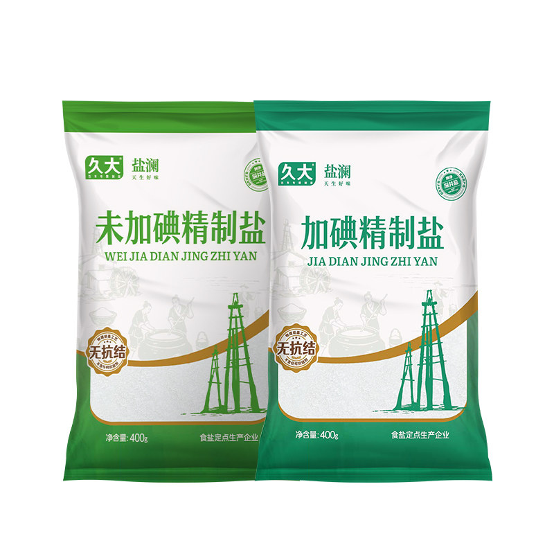 久大无碘无抗结剂甲状腺专用食盐