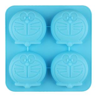 日式卡通哆啦A梦硅胶蛋糕模耐高温可蒸米糕馒头点心慕斯烘焙模具