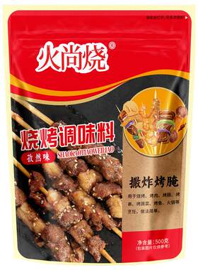 火尚烧孜然撒料香辣五香烤鸭撒料