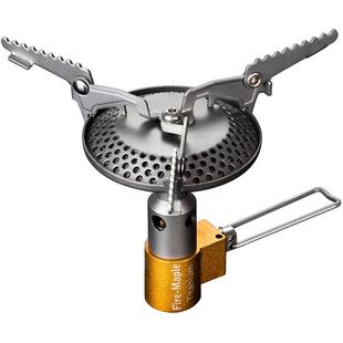 火枫116T钛金属气炉户外野营钛气炉炉头轻便便携一体钛炉48g