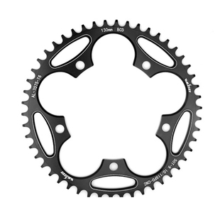 WUZEI 130BCD公路车牙盘片铝材超轻正负齿盘片38/42/48/52/56/60T