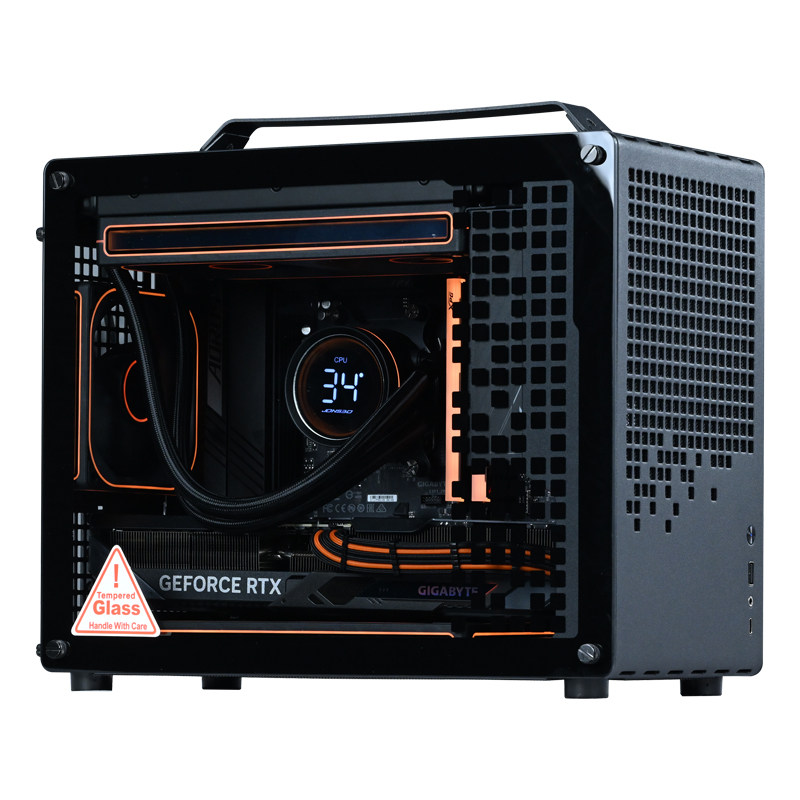 【24期免息】intel 265kf/245kf rtx5080/5070/5060/5050迷你便携手提台式组装电脑主机游戏diy整机乔思伯z20