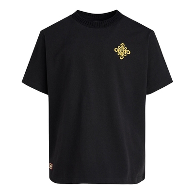 阿迪达斯三叶草短袖26马年新年款情侣棉质运动宽松圆领T恤 KT0714