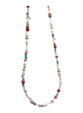 女多巴胺氛围感巴洛克串珠项链