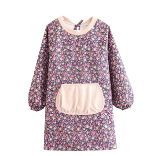 时尚新款大人防水罩衣反穿洋气可爱围裙帽子套装厨房餐饮工作服女