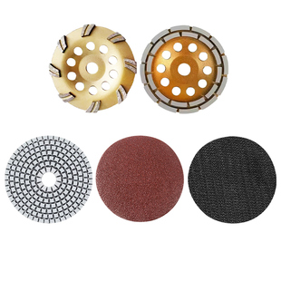 金刚石磨片角磨机打磨片大理石石材碗磨边轮混凝土水泥地坪磨盘轮