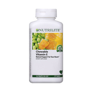 【美版】NUTRILITE 安利纽崔莱 蜂蜜VE卵磷脂咀嚼片 270片/瓶