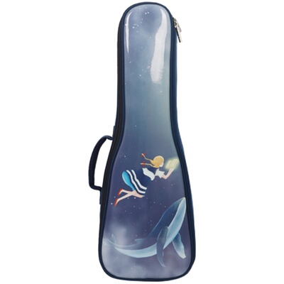 喷绘卡通文艺23寸尤克里里琴包