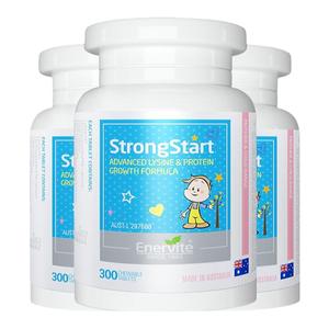 澳乐维他赖氨酸小奶丸乳高钙片产品青少年儿童学生澳洲进口*3瓶