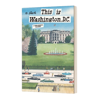 英文原版 This Is Washington Dc 这里是华盛顿 米先生的世界旅游绘本 精装 英文版 进口英语原版书籍