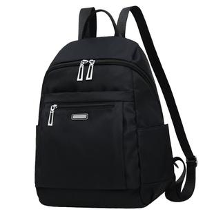 双肩包女士2025新款时尚百搭防水牛津布小背包旅游轻便旅行大容量