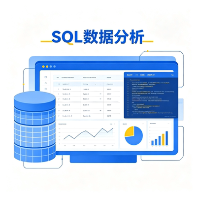 SQL数据分析师课程培训认证server数据库证书案例教程基础到就业