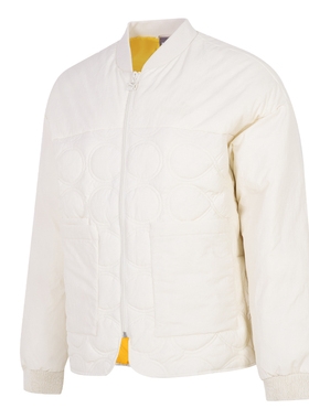 PUMA彪马女装2024夏季新款运动服白色立领舒适保暖防风夹克539574