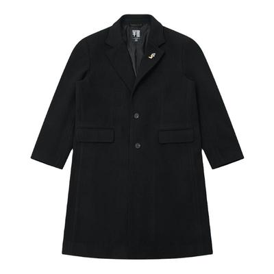 中国风毛呢大衣半墨冬季