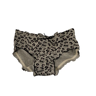 森日和叶纯欲风可爱豹纹女生内裤女2026新款甜美女士三角裤纯棉裆