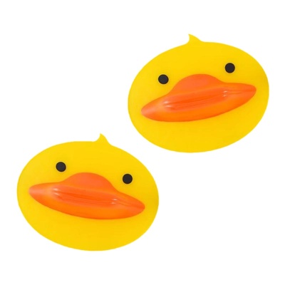 小黄鸭隔热手套加厚防滑厨房家用锅盖硅胶鸭嘴防烫手微波炉取碗夹