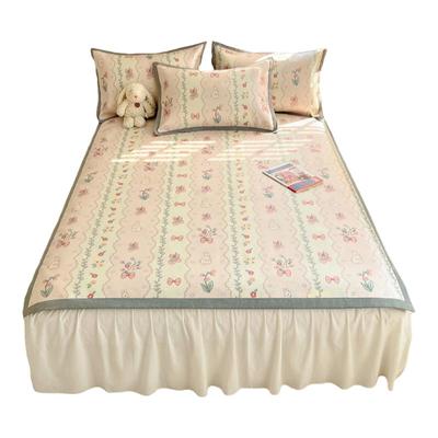 洁丽雅凉席冰丝席可水洗