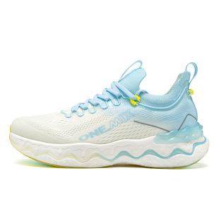 ONEMIX玩觅奶感防滑减震专业跑步鞋男软弹轻便透气跳绳运动鞋女