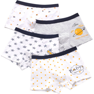 儿童内裤男童平角纯棉a类中大童短裤男孩男宝宝四角2025新款不夹p