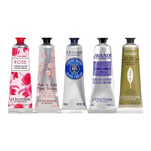 【自营】欧舒丹护手霜30ml*5乳木果樱花润手霜持久保湿滋润不油腻