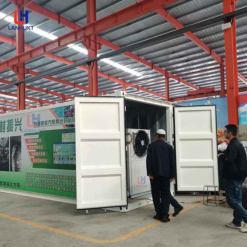 定制智能食用菌养殖云舱智能方舱菇房菌菇种植恒温恒湿设备